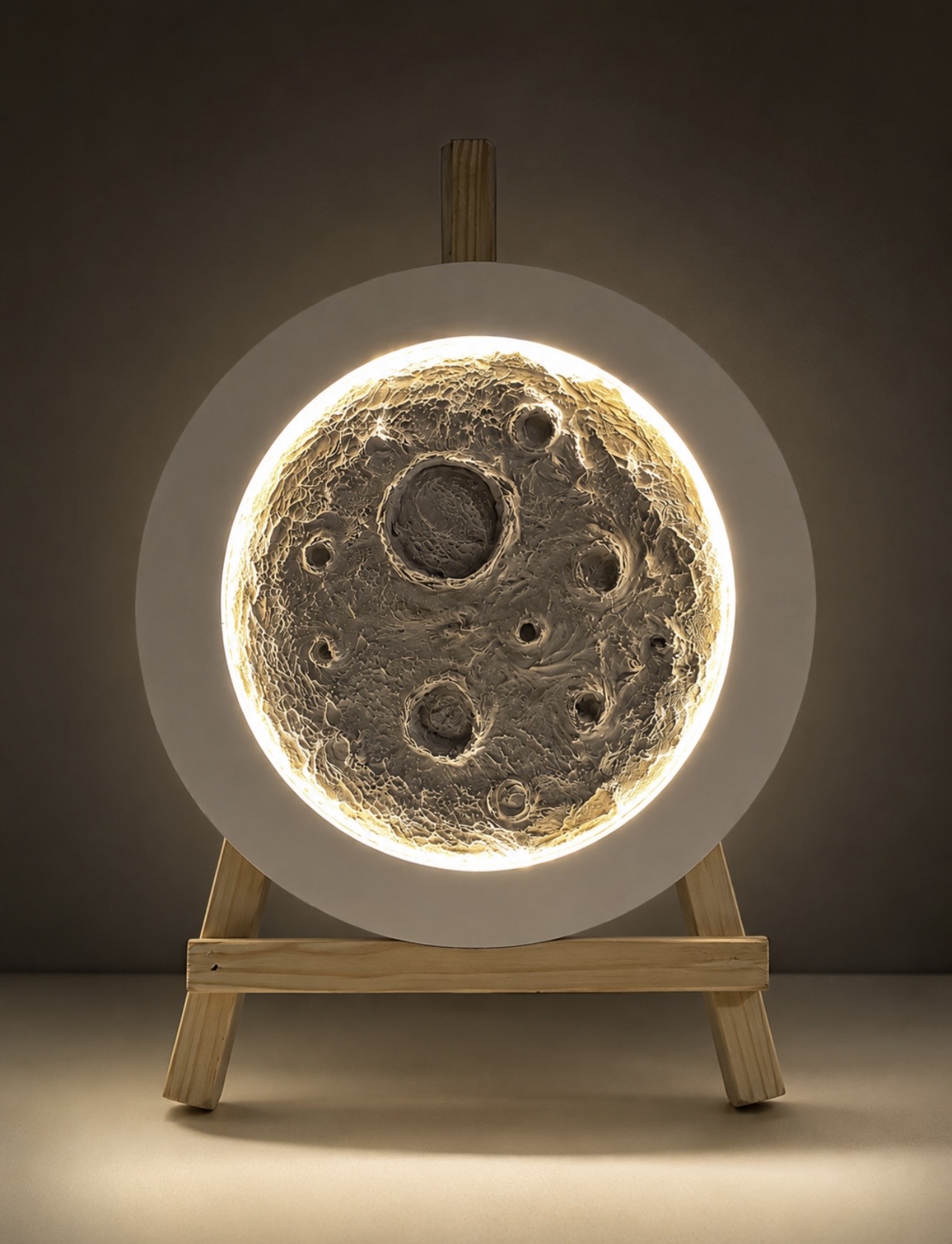 30 CM MDF Şövaleli led tablo